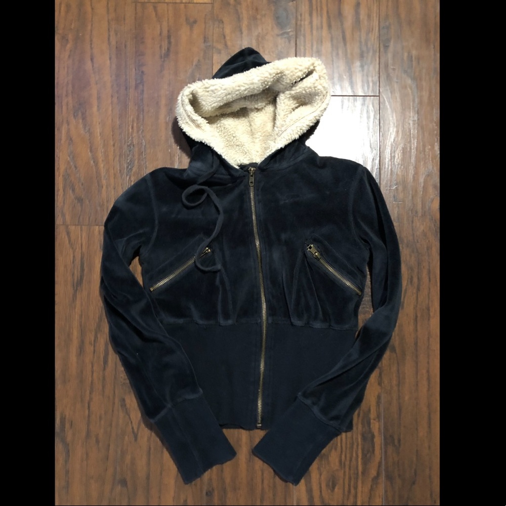 2/$20 Crop Jacket in Black